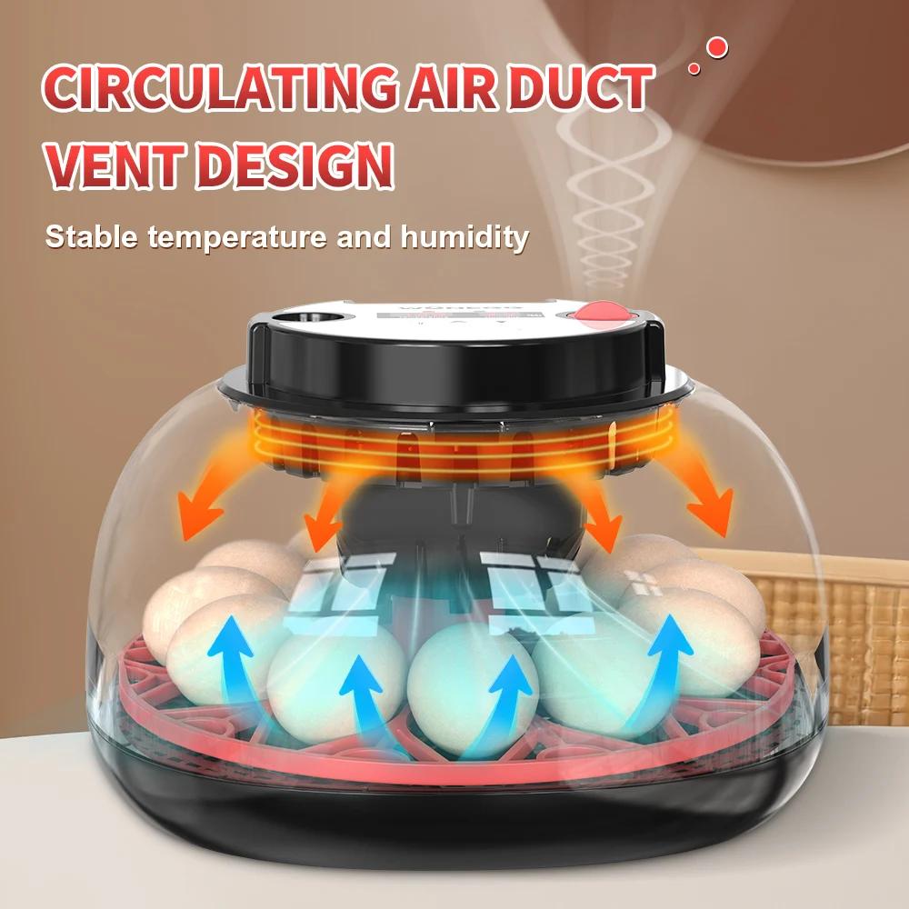 12 Egg Incubator Automatic Tur - огляд і ціна Poultry Incubator