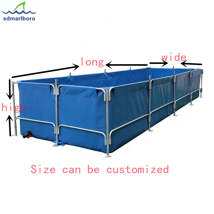 AIROW SDM PVC Blue Black Geome - огляд і ціна Farm Pond Liner