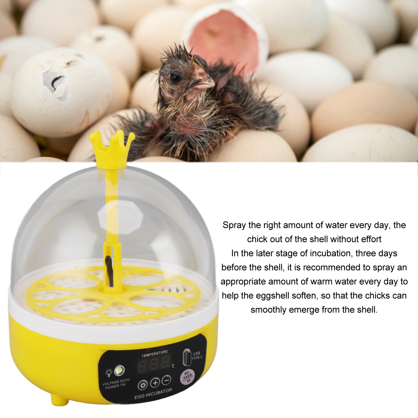 Egg Incubator Automatic Temper - огляд і ціна Poultry Incubator
