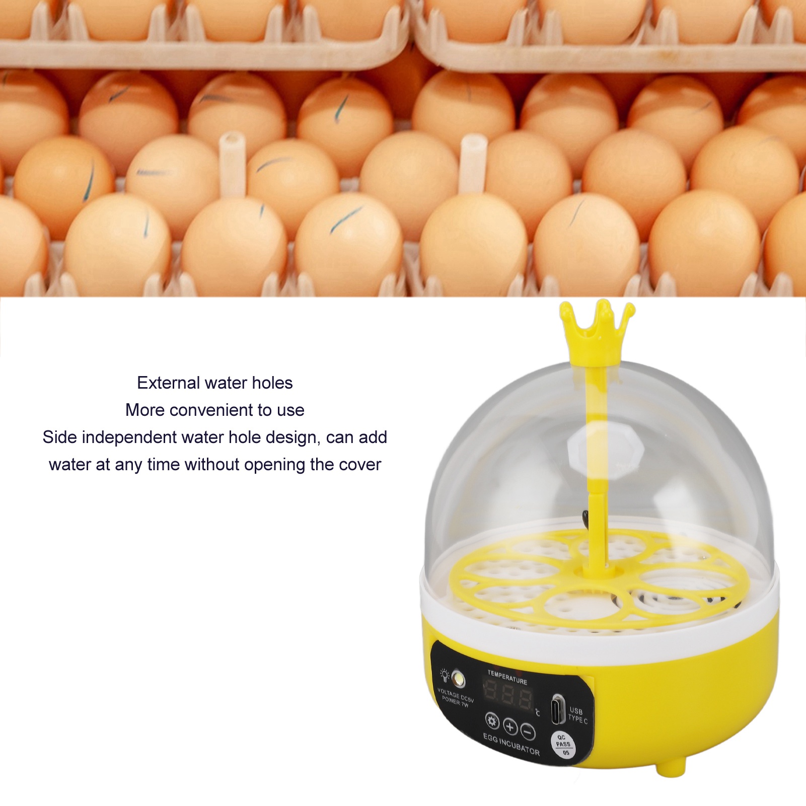 Egg Incubator Automatic Temper - огляд і ціна Poultry Incubator