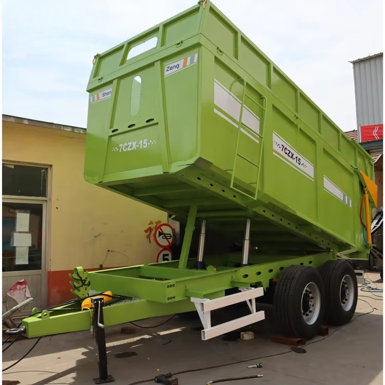 Hydraulic Silage Farm Trailer  - огляд і ціна Grain Farming Agriculture