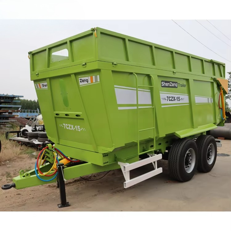 Hydraulic Silage Farm Trailer  - огляд і ціна Grain Farming Agriculture