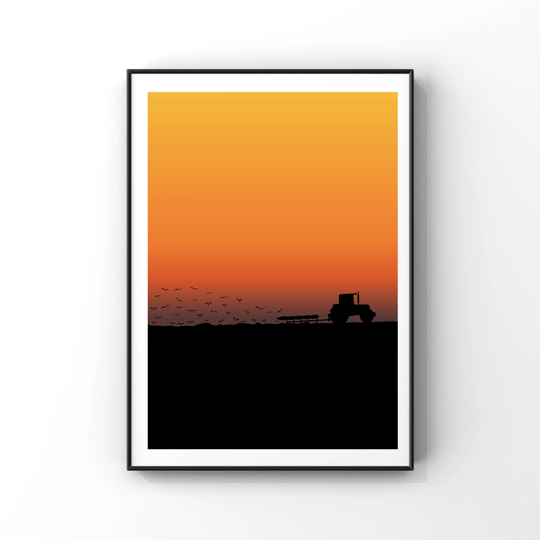 Abstract Art Tractor Working i - огляд і ціна Farming Agriculture Pictures